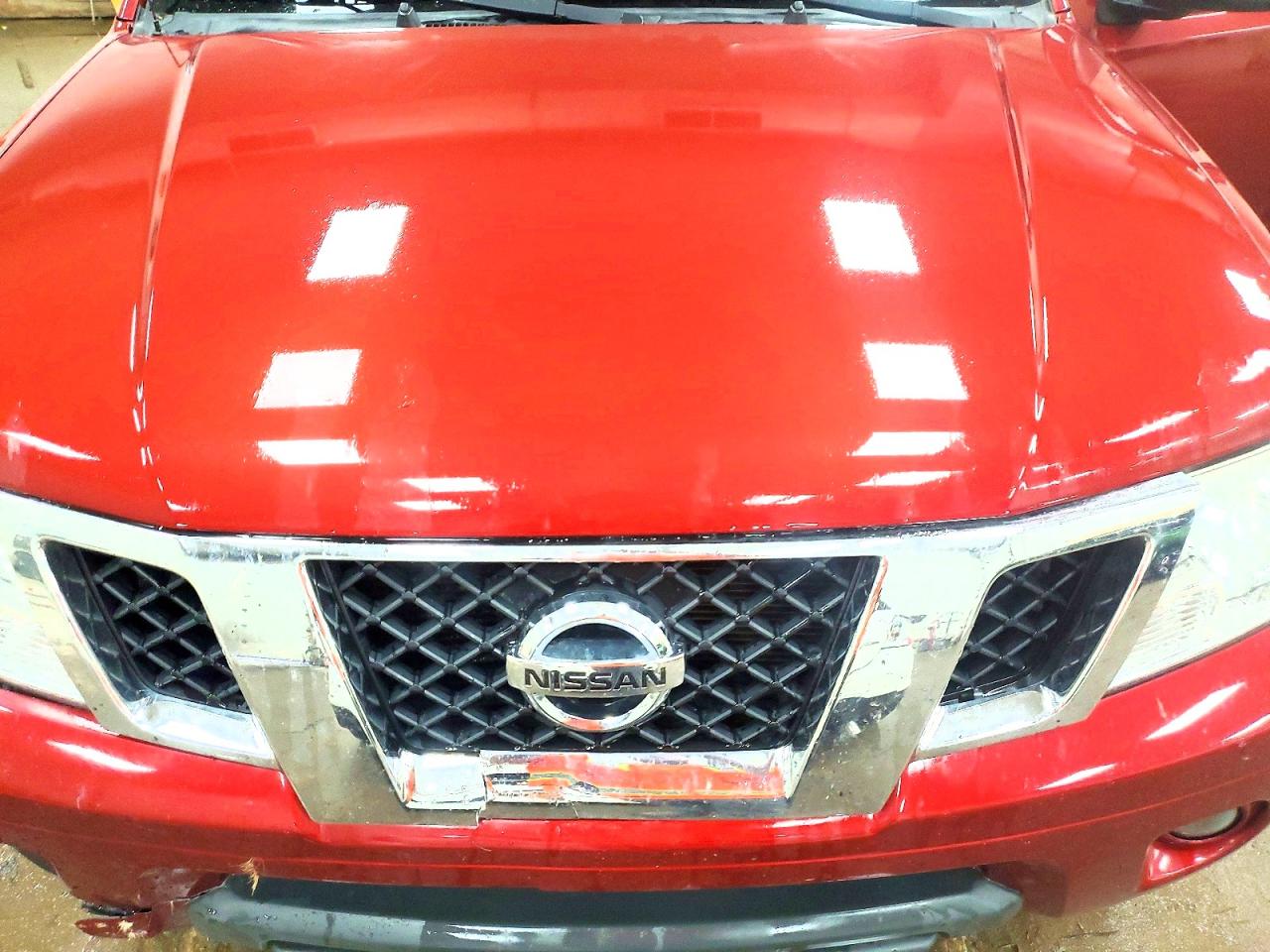 Hood and grille